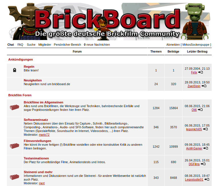 Brickboard 2004-2015